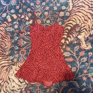 Francesca's Collections Vibrant Animal Print Top